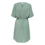Women Plus sizes | JDY Dress 'Amanda' in Light Green - EC50650