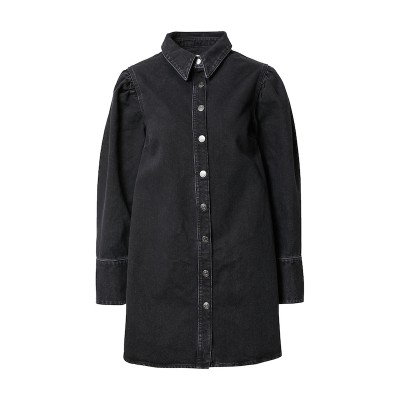 Women Plus sizes | NA-KD Shirt Dress in Black - VE12885
