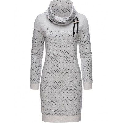 Women Plus sizes | Ragwear Dress 'Chloe' in Mottled Grey - NU49919