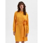Women Plus sizes | SELECTED FEMME Shirt Dress 'KIKKI TONIA' in Orange - BK12487