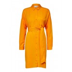 Women Plus sizes | SELECTED FEMME Shirt Dress 'KIKKI TONIA' in Orange - BK12487