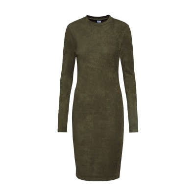 Women Plus sizes | Urban Classics Dress in Olive - BS43957