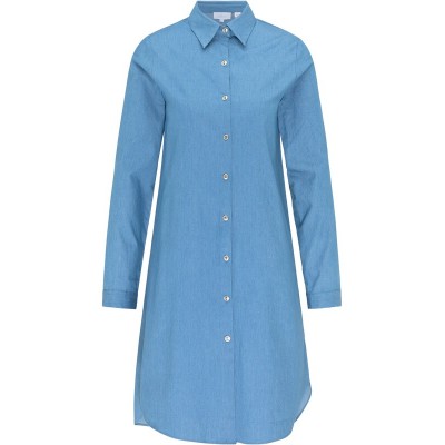 Women Plus sizes | usha BLUE LABEL Shirt Dress in Blue - LZ54649