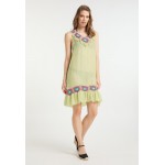 Women Plus sizes | usha FESTIVAL Summer Dress in Reed, Jade - FL46225