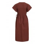Women Plus sizes | VILA Dress in Auburn - JP26801