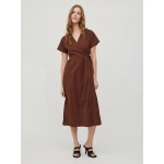 Women Plus sizes | VILA Dress in Auburn - JP26801