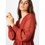 Women Plus sizes | VILA Dress 'VALINE' in Rusty Red - AC25846