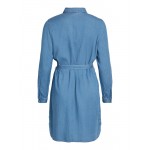 Women Plus sizes | VILA Shirt Dress 'Bista' in Blue - JC44643