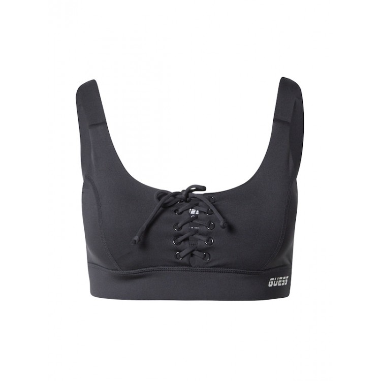 Women Sportswear | GUESS Sports Bra 'AGATHA' in Black - EL04017