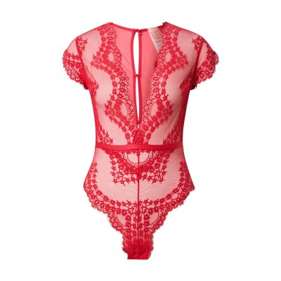 Women Underwear | Hunkemöller Bodysuit in Fire Red - ZQ43147