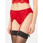Women Underwear | Hunkemöller Garter Belt 'Claire' in Red - UZ94113
