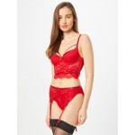 Women Underwear | Hunkemöller Garter Belt 'Claire' in Red - UZ94113