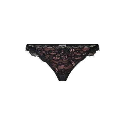 Women Underwear | Hunkemöller Thong 'Heather' in Black - GG95337