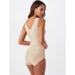 Women Underwear | MAGIC Bodyfashion Shaping Bodysuit 'Scallop Sheer' in Beige - IK40451
