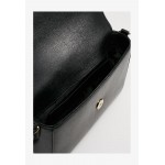 DKNY BRYANT FLAP CBODY SUTTON - Across body bag - black/gold/black