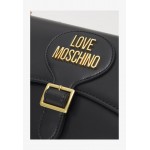 Love Moschino BUCKLE CROSSBODY - Across body bag - nero/black