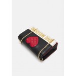 Love Moschino QUILTED HEART CROSSBODY - Across body bag - fantasy color/multi-coloured