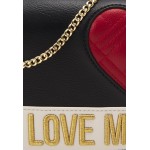 Love Moschino QUILTED HEART CROSSBODY - Across body bag - fantasy color/multi-coloured