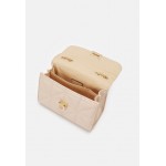 ONLY ONLPATTY QUILT CROSS OVER - Across body bag - peach parfait/off-white