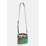 Versace Jeans Couture PRINTED PATENT REVOLUTION STUDS CROSSBODY - Across body bag - multicoloured/multi-coloured