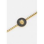 Guess LION COIN UNISEX - Bracelet - yellow gold-coloured/black/gold-coloured