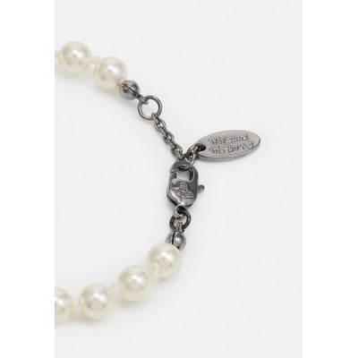 Vivienne Westwood MINI BAS RELIEF BRACELET - Bracelet - silver-coloured/white/silver-coloured