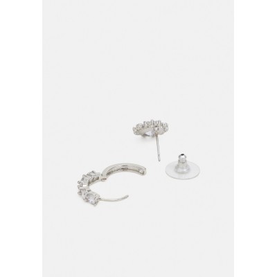 ALDO KESSA 3 PACK - Earrings - clear on/silver-coloured