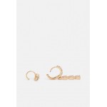 ALDO NYDILI 3 PACK - Earrings - clear on/gold-coloured/gold-coloured