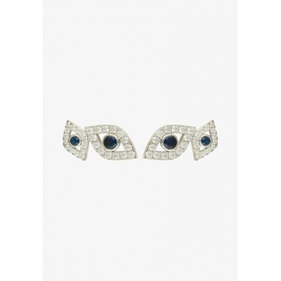 Latelita EYE - Earrings - silver/silver-coloured