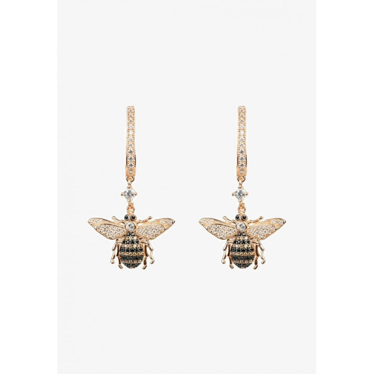 Latelita HONEY BEE - Earrings - rosegold/rose gold-coloured