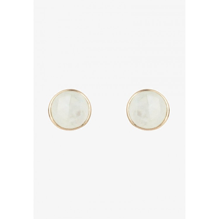 Latelita MEDIUM CIRCLE - Earrings - white