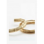 Massimo Dutti Earrings - gold coloured/gold-coloured
