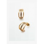 Massimo Dutti Earrings - gold/gold-coloured