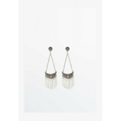 Massimo Dutti Earrings - silver coloured/silver-coloured