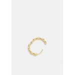 Orelia BEADED HUGGIE HOOPS - Earrings - pale gold-coloured/gold-coloured