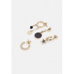 Pieces PCODINA EARRINGS 4 PACK - Earrings - gold-coloured