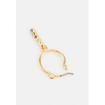 Pieces PCSANNE EARRINGS 2 PACK - Earrings - gold-coloured/multi/gold-coloured