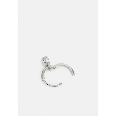 Ted Baker SINALAA HUGGIE - Earrings - silver-coloured/clear/silver-coloured