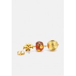 Tory Burch ROXANNE SMALL DOUBLE DROP EARRING - Earrings - gold-coloured
