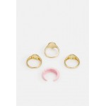 Fire & Glory FGOLINE 4 PACK RINGS - Ring - gold-coloured/multi-coloured/gold-coloured