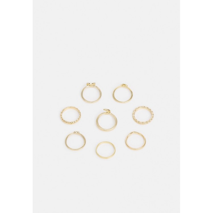 Pieces PCHONEY 8 PACK - Ring - gold-coloured
