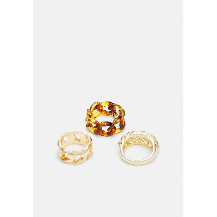 Pieces PCRATI 3 PACK - Ring - gold-coloured