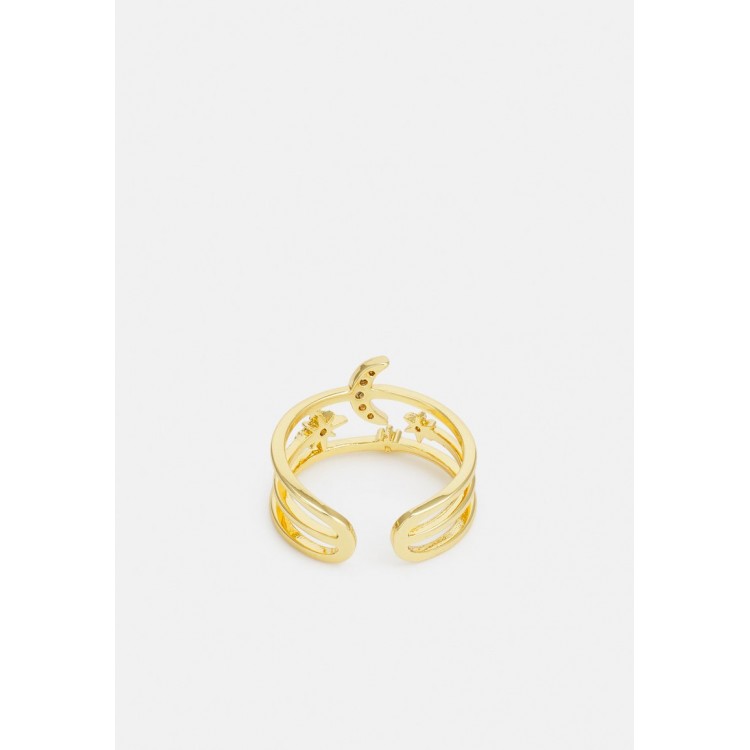 sweet deluxe MOON AND STAR - Ring - gold-coloured